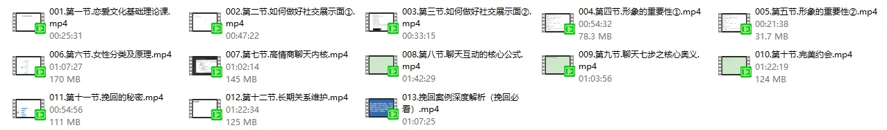 图片[3]-凡哥《亲密关系4.0》用科学方法解决你的情感困惑-孔雀海-图集网站地址【共享会员账号】