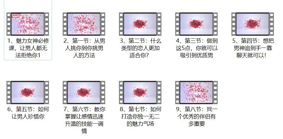 图片[3]-花镇情感《魅力女神必修课，男人都无法拒绝你》-孔雀海-图集网站地址【共享会员账号】
