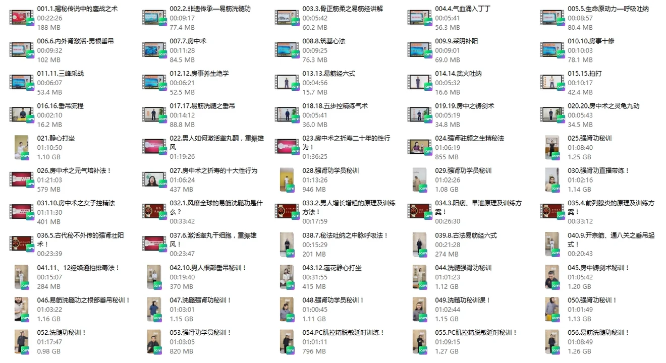 图片[3]-男人终极王炸训练-彭祖强肾功（价值4680）-孔雀海-图集网站地址【共享会员账号】