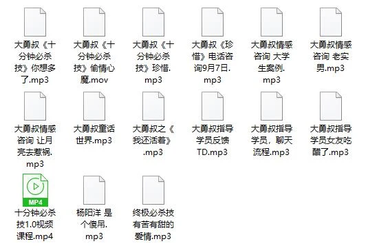 图片[2]-大勇叔《十分钟必杀技》-孔雀海-图集网站地址【共享会员账号】