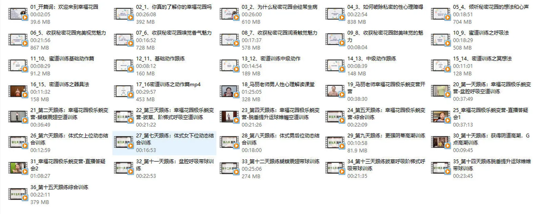 图片[2]-马丽《幸福花园美好极乐蜕变营》价值2980-孔雀海-图集网站地址【共享会员账号】
