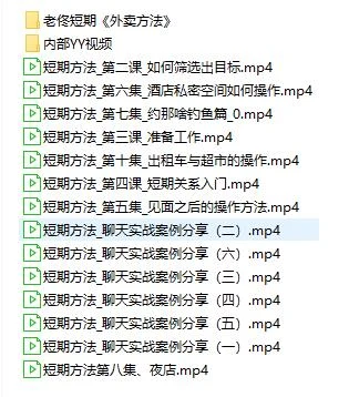 图片[3]-[16.5GB]浪迹老佟《短期关系》全套课程-孔雀海-图集网站地址【共享会员账号】