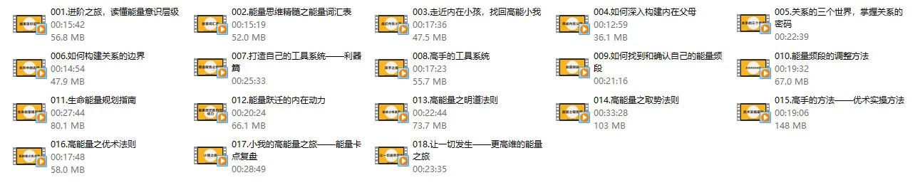 图片[2]-方赏《能量小班进阶课程》-NRZ内容站-图集网站地址【共享会员账号】