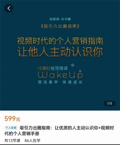 图片[2]-王一名《吸引力出圈指南》让优质的人主动认识你个人品牌营销-孔雀海-图集网站地址【共享会员账号】