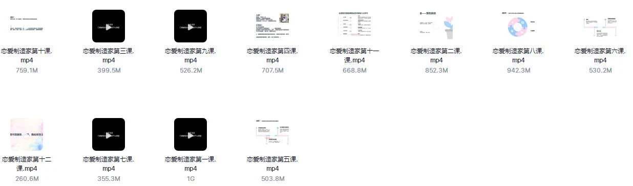 图片[3]-[7.3GB]泰阳2021年新课《恋爱制造家》随手制作女生的爱情激素【100902】-孔雀海-图集网站地址【共享会员账号】