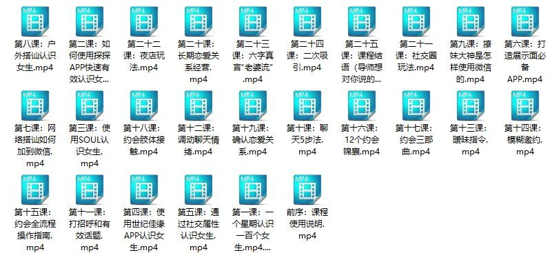 图片[2]-泰阳把妹《成功完全追到女孩必修课程》百度网盘下载【081412】-NRZ内容站-图集网站地址【共享会员账号】