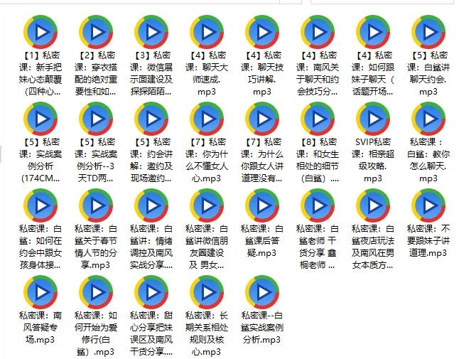图片[2]-南风老师私密课《教你如何撩妹》百度网盘下载【081411】-孔雀海-图集网站地址【共享会员账号】