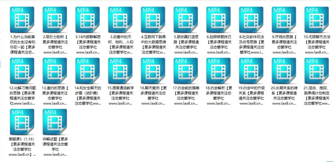 图片[2]-大橙1.0《脱单必修课》百度网盘下载【080606】-NRZ内容站-图集网站地址【共享会员账号】