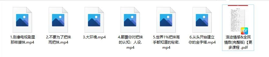 图片[2]-【080401】浪迹情感《情敌攻略视频》+《情敌手册PDF》百度网盘下载-NRZ内容站-图集网站地址【共享会员账号】