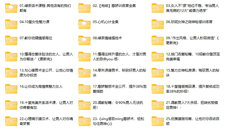 图片[2]-茶双双女性成长系列课程合集-孔雀海-图集网站地址【共享会员账号】