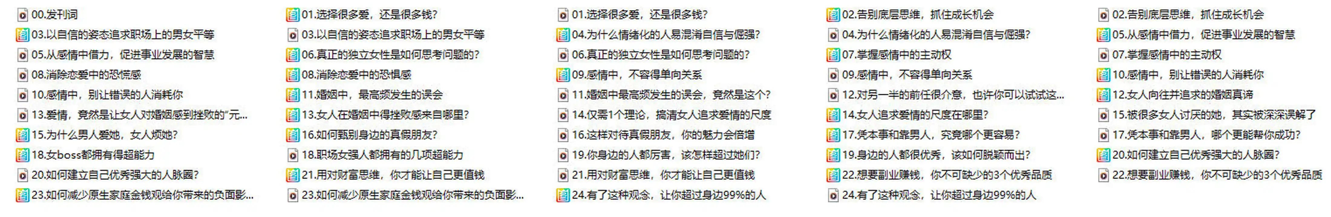 图片[2]-李筱懿《提升魅力值的女性素养课》完结-孔雀海-图集网站地址【共享会员账号】