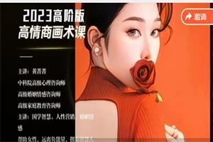 黄菁菁2023《高情商画术课》高阶版-孔雀海-图集网站地址【共享会员账号】