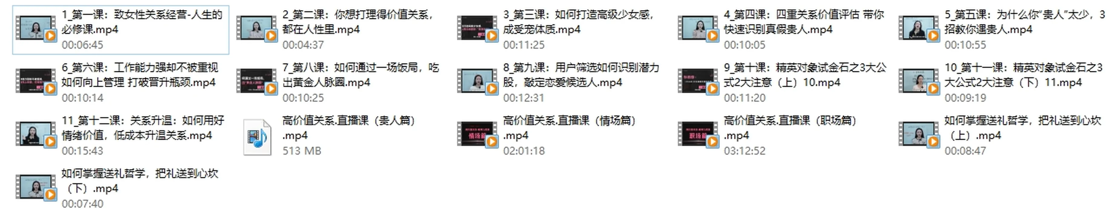 图片[3]-唐唐姐合集新课《高价值关系》-孔雀海-图集网站地址【共享会员账号】