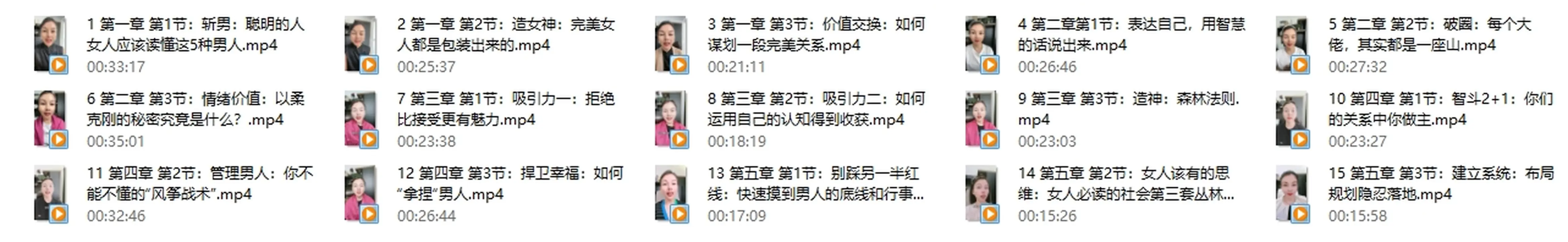 图片[3]-耿爷《女性逆袭实操课》价值999-孔雀海-图集网站地址【共享会员账号】