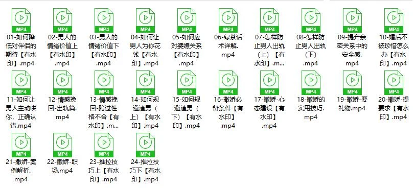 图片[3]-115.公瑾03情商《女性智慧》个人成长-298元-孔雀海-图集网站地址【共享会员账号】