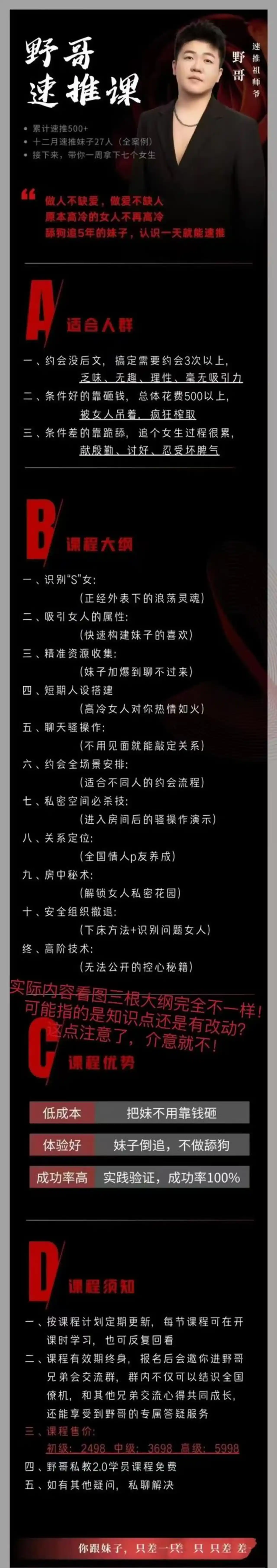 图片[2]-野哥速推课-孔雀海-图集网站地址【共享会员账号】