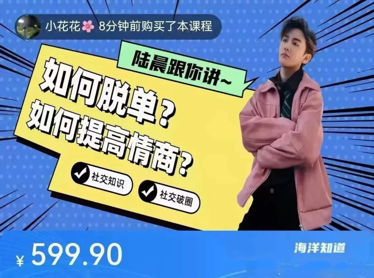 图片[2]-陆晨《2024脱单全流程》价值599-孔雀海-图集网站地址【共享会员账号】